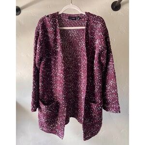 Chunky Knit Oversized Cardigan Sweater